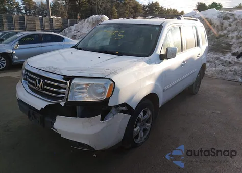 2013 Honda Pilot Ex-L z USA, uszkodzony, nr VIN 5FNYF4H79DB018353